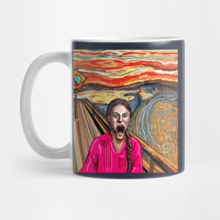 Scream: Climate Change - Greta Thunberg Mug